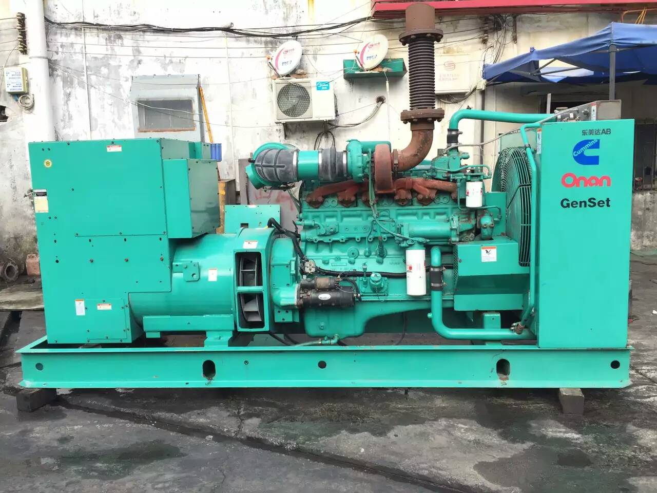 王益租赁发电机-柴油发电机不正常冒烟的原因